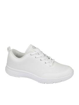 SCHOLL ENERGY PLUS Man Ανδρικό Ανατομικό Δερμάτινο Sneaker, Χρώμα Λευκό Ν 43 SKU F271531065430