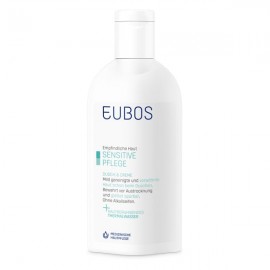 EUBOS  Sensitive Care Shower & Cream Απαλό υγρό καθαρισμού για Ευαίσθητα Δέρματα με Καταπραϋντική Δράση ,200ml