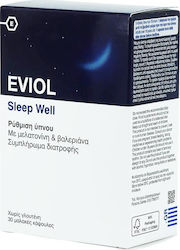 Eviol Sleep Well Συμπλήρωμα για τον Ύπνο 30 caps