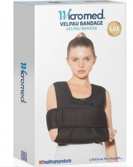 Wicromed Velpau Bandage Lux  Φακελος Ακινητοποιησης Μαυρο SKU 150