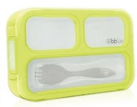 Bbluv Bento Box  Δοχείο Φαγητού με Κουταλοπηρουνο  Lime 3+m