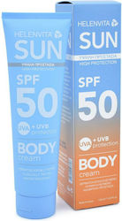 HELENVITA  Sun High Protection Αδιάβροχη Αντηλιακή Κρέμα για το Σώμα SPF50 150ml