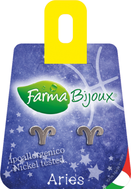 FARMA BIJOUX Σκουλαρίκια Υποαλλεργικά ⭐️ASTRO COLLECTION Κριός, SKUZ01-1