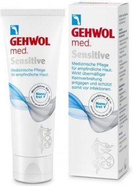 GEHWOL Med Sensitive Κρέμα ειδικής φροντίδας για το ευαίσθητο δέρμα των ποδιών, 75ml SCU 114130503