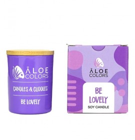 Aloe Colors Soy Candle Be Lovely Αρωματικό Κερί Σόγιας, 150g