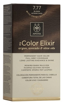 APIVITA My Color Elixir N 7.77 Ξανθό Έντονο Μπεζ, 125ml