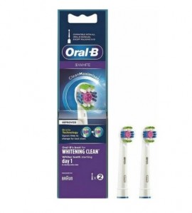 Oral-B 3D White CleanMaximiser Ανταλλακτικές Κεφαλές 2τμχ