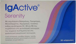 IgΑctive Serenity Συμπλήρωμα Διατροφής Του Νευρικού Συστήματος 30 Κάψουλες