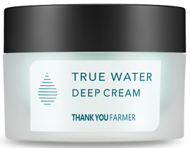 THANK YOU FARMER True Water Deep Cream Κρέμα Βαθιάς Ενυδάτωσης με Υφή Μελιού, 50ml