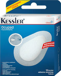 Kessler Ocupad Οφθαλμικά Επιθέματα σε Λευκό χρώμα 6x8cm 10τμχ