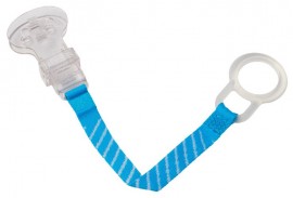 Dr Browns  Soother Clip Κορδέλα στήριξης πιπίλας  1 τμχ μπλε  SKU  990