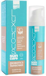 Intermed Luxurious Suncare Probiotics Sunscreen SPF30 Αντηλιακό Γαλάκτωμα Προσώπου με Προβιοτικά, 75ml