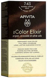 APIVITA My Color Elixir N  7.43 Ξανθό Χάλκινο Μελί,125ml