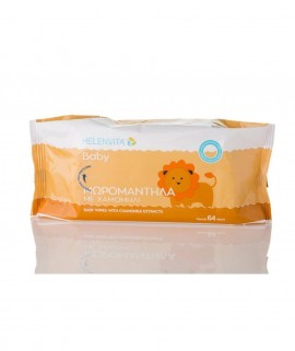 HELENVITA Set Baby Wipes Πακέτο Προσφοράς Mωρομάντηλα με Εκχύλισμα Χαμομηλιού 2+1 Δώρο, 3x64τεμ