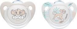 NUK  Disney Baby Lion King   Πιπίλες Σιλικόνης 6-18 m 2τμχ SKU 518