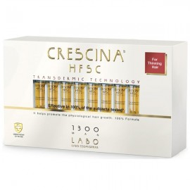 Crescina HFSC Transdermic Technology 1300 Man Αμπούλες Μαλλιών κατά της Τριχόπτωσης για Άνδρες, 20 vials