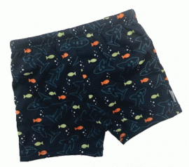 Fashy Little Stars Μαγιω-Πανα  σορτς Μπλέ με Ψαράκια  1 τμχ SKU 5400