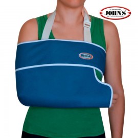 JOHN’S Back Supports Immobiliser Φάκελος με Ζώνη Ακινητοποίησης Ώμου One Size Μπλε SKU 12597