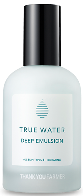 THANK YOU FARMER True Water Deep Emulsion Πλούσιο Ενυδατικό Γαλάκτωμα Θρέψης, 130ml