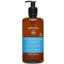 Apivita Hyaluronic Hydra Moisturizing Shampoo Eco Pack Σαμπουάν Ενυδάτωσης, 500ml