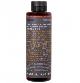 Korres Athenian Grooming 2in1 Σαμπουάν & Αφρόλουτρο για Άνδρες, 250ml