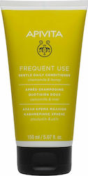 APIVITA Frequent Use Gentle Daily Conditioner, Απαλή Κρέμα Καθημερινής Χρήσης με Χαμομήλι & Μέλι 150ml