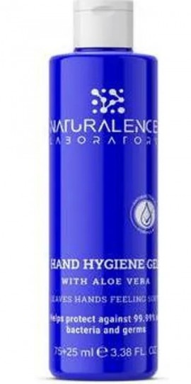 NATURALENCE Hand Hygiene Gel  with aloe vera  Αντισηπτικο χεριων 75ml + 25ml