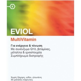 Eviol  MultiVitamin Πολυβιταμίνη για Ενέργεια και Τόνωση 30 caps