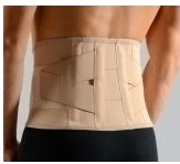 REAL CARE Ζωνη οσφυος deseze ελαστικη με τέσσερις μπανέλες Μπεζ XL SKU 3009