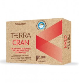 Genecom Terra Cran, με Cranberry και D-Mannose 10 tabs