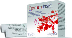 Pharma Q Ferrum Iasis Συμπληρωμα διατροφης  Σίδηρος 28 φακελίσκοι 42 gr