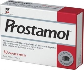 Menarini  Prostamol Για τον Προστάτη και το Ουροποιητικο 30 caps