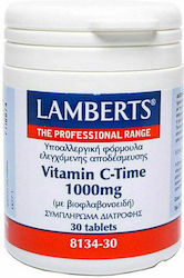 Lamberts Vitamin C Time Release 1000mg  Συμπληρωμα διατροφης 30 tabs