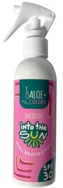 Aloe Colors Into the Sun High Protection Body Sunscreen SPF30 Αντηλιακή Κρέμα Σώματος σε Σπρέι, 180ml
