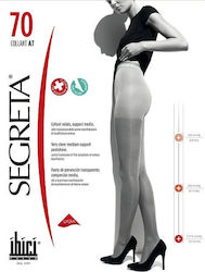 Segreta  Ibici Collant 70 Den 11/14 mmHg N 3  Καλσόν Nero