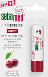 SEBAMED Lip Defense Stick SPF30 Cherry Ενυδατικο για τα χειλη με κερασι 4,8 gr