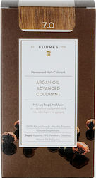 Korres Argan Oil Advanced Colorant N 7.0 Ξανθό Φυσικό 50ml