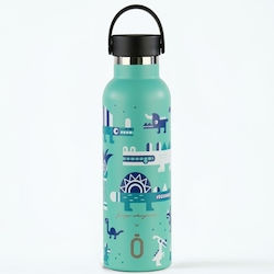 Runbott Artists Club Μπουκαλι θερμος Ανοξειδωτο με κεραμικη επιστρωση Cocordilos  600ml  SKU 9171