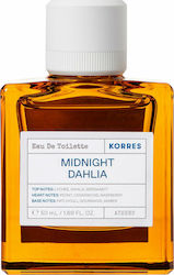 Korres Midnight Dahlia Eau de Toilette for women Γυναικειο αρωμα   50ml