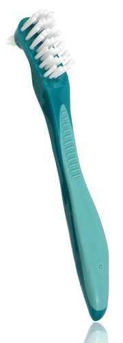 GUM Denture Brush  Βουρτσάκι για σχολαστικό λεπτομερειακό καθαρισμό τεχνητής οδοντοστοιχία SKU 201
