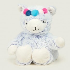 Warmies Θερμοφόρα Marshmallow Llama (ΛΑΜΑ) , Λούτρινο-βελούδινο παιχνίδι με Άρωμα Λεβάντα, 1τμχ