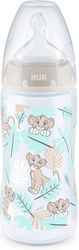 Nuk First Choice + Lion King Πλαστικό Μπιμπερό  με Θηλή Σιλικόνης 300ml  6-18 m SKU 10.741.764
