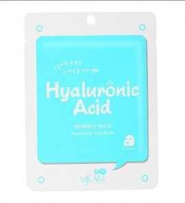 MJCare Hyaluronic Acid Sheet Mask, Υφασμάτινη Μάσκα με Υαλουρονικό Οξύ για Ενυδάτωση & Ελαστικότητα 22gr