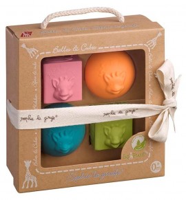 SOPHIE LA GIRAFE So’Pure Vulli Set Balls & Blocks 3+ m  SKU 220119