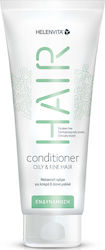 HELENVITA  Hair Conditioner Oily & Fine Hair Μαλακτική Κρέμα Για Λιπαρά Μαλλιά 200ml