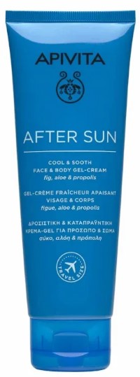 APIVITA After sun cool and sooth face and body gel-cream 100 ml