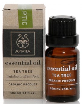 APIVITA Βιολογικό Αιθέριο Έλαιο Τεϊόδεντρο ( Tea tree ), 10ml
