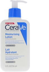 CeraVe Moisturising Lotion Ενυδατικό Γαλάκτωμα για Πρόσωπο/Σώμα για Ξηρό έως Πολύ Ξηρό Δέρμα Χωρίς Άρωμα, 236ml
