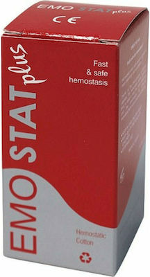 STOP HEMO EmoStat Plus Hemostatic Cotton Αιμοστατικο βαμβακι  2gr