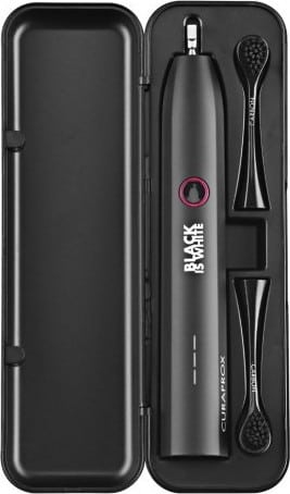 CURAPROX  Black Is White Hydrosonic Toothbrush Ηλεκτρική Οδοντόβουρτσα Μαύρο
